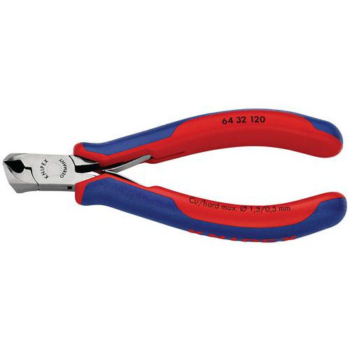 Pince Ã‰lectro Coupante De Devant Petit Biseau 120mm 15Â° Bi-matière