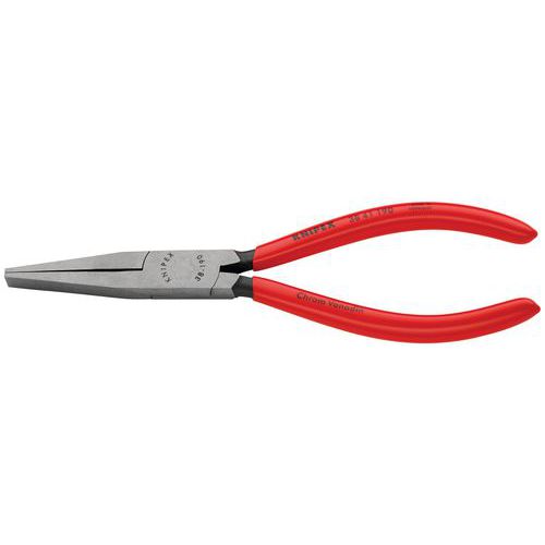 Pince De Mécanicien 190mm Plate Striée - Gainage Pvc - Tête Polie