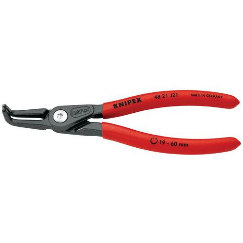 Pince Circlips Intérieurs Coudée à 90Â° De 85 à 140mm - 305mm - Pvc