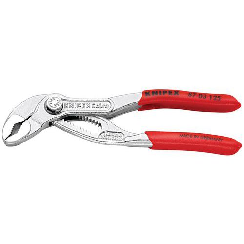 Pince Multiprise Cobra® 125mm - Gainage Pvc - Chromée - Capacité 27mm