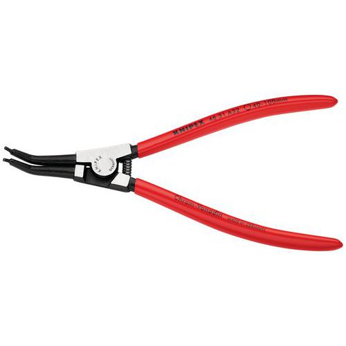 Pince Pour Circlips Extérieurs Coudée à 45Â° De 40 à 100mm - Pvc
