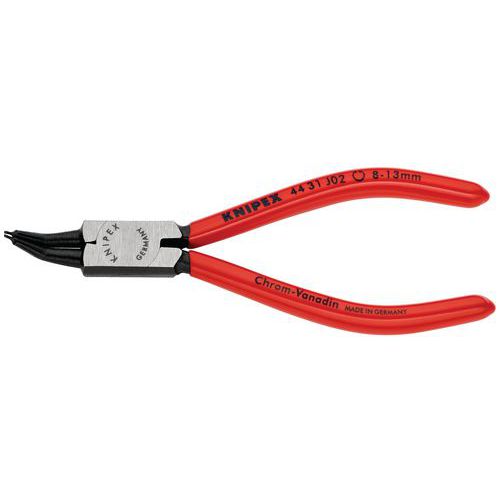 Pince Pour Circlips Intérieurs Coudée à 45Â° De 8 à 13mm - Gainage Pvc