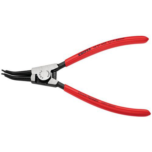 Pince Pour Circlips Extérieurs Coudée à 45Â° De 19 à 60mm - Gainage Pvc