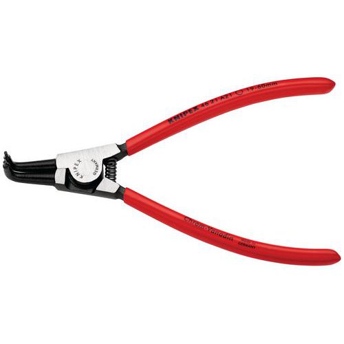 Pince Pour Circlips Extérieurs Coudée à 90Â° De 19 à 60mm - Gainage Pvc