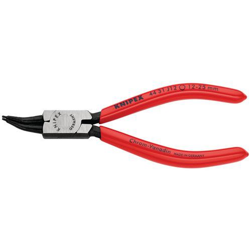 Pince Pour Circlips Intérieurs Coudée à 45Â° De 12 à 25mm - Gainage Pvc