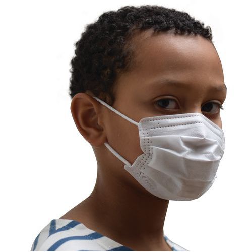 Lot de 540 sachets de 7 masques type II taille enfant Lot de 540 sachets de 7 masques type II taille enfant