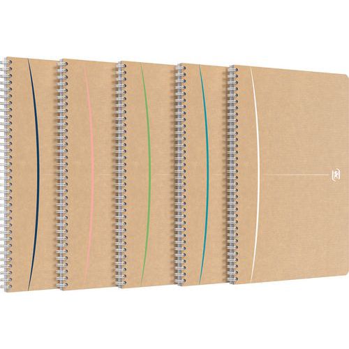 Cahier à spirales 180 pages - Petits carreaux - 210 x 297 mm OXFORD