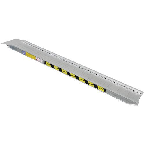 Rampe En Aluminium Pour Machine Avec Rebords - 350x37 Cm