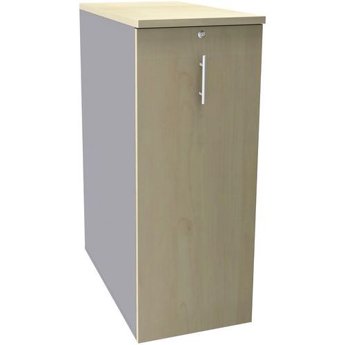 Caisson Tower H114 3 Tab. 1ds Alu/érable