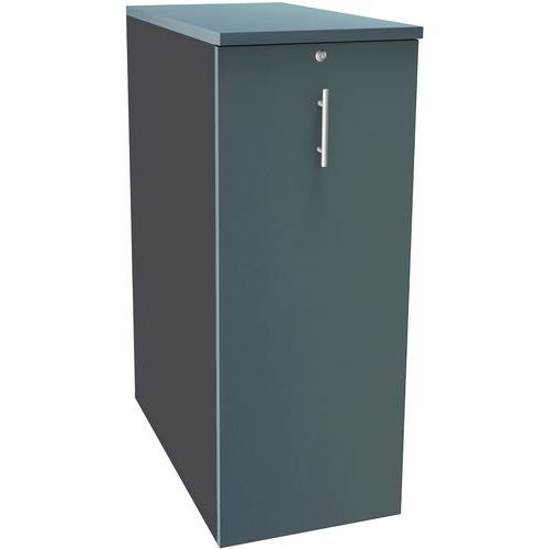 Caisson Tower H114 3 Tab. 1ds Anthracite/bleu Argile