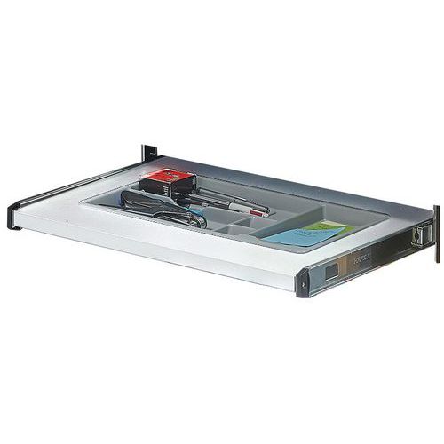 Tirette Plumier Escamotable Pour Tower Blanc