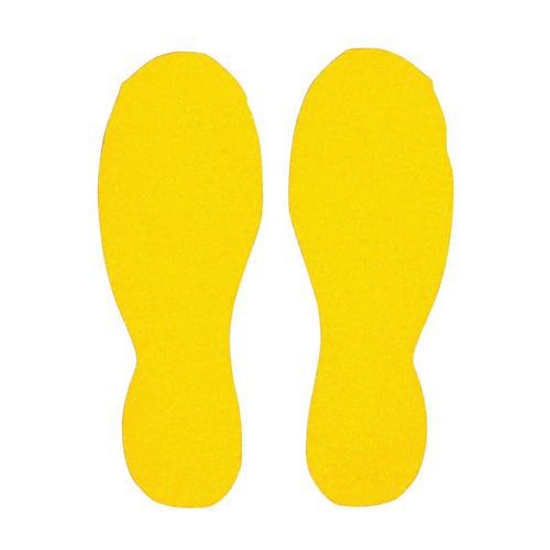 Pieds Antidérapants Jaune