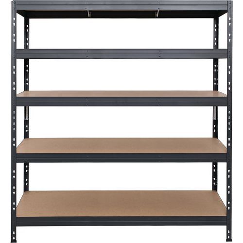 Rayonnage Léger Rapid 3 Evolution 1800x1500x600 Anthracite