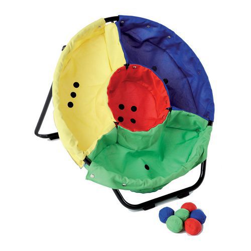 Winther - Cible géante pliante - Jeux d'adresse enfant - Polyamide multicolore - Facile à ranger