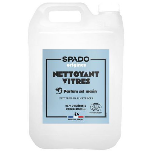 Lot de 4 - Nettoyant Vitres Vinaigre Blanc Alcool Betterave Sel Marin