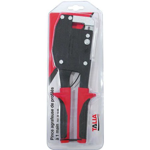 Taliaplast - Agrafeuse pour profilés à une main - Hauteur 3 cm - Outil de précision pour bricoleur