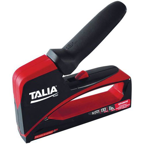 Taliaplast - Agrafeuse et cloueuse 4 fonctions - 29 cm - Polyvalente et robuste pour tous vos travaux