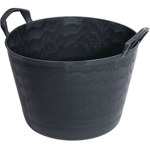 Taliaplast - Auge Capazo Pro Plastique Renforcé Noir - 23L - Robuste et Durable