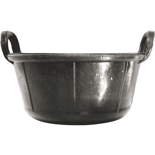 Lot de 5 - Auge Carbonera Caoutchouc Armé - 18l - Ø400x200mm