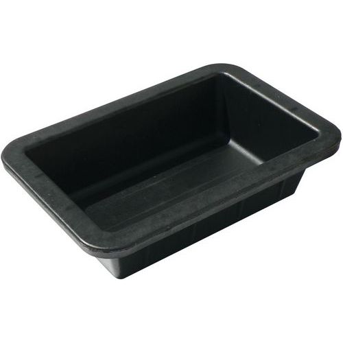 Taliaplast - Auge Cimentier Caoutchouc Armé - 30L - Robuste et Durable - Outillage Spécialisé
