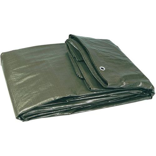 Taliaplast - Bâche renforcée plastique 5x8m - Polypropylène résistant - Idéale pour protection et couverture