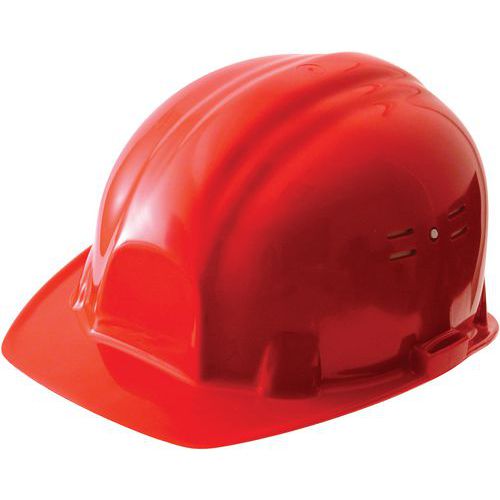 Lot de 24 - Casque Opus® Tb40 À Molette - Rouge - Coiffe Textile