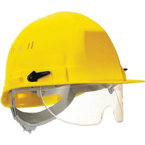 Lot de 6 - Casque Visiocéanic®2 Rb40 À Molette - Jaune - Coiffe Pe-bd