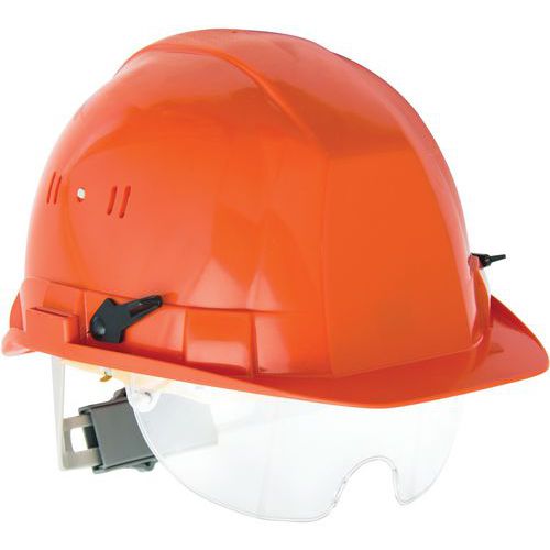 Lot de 6 - Casque Visiocéanic®2 Rb40 À Molette - Orange - Coiffe Pe-bd