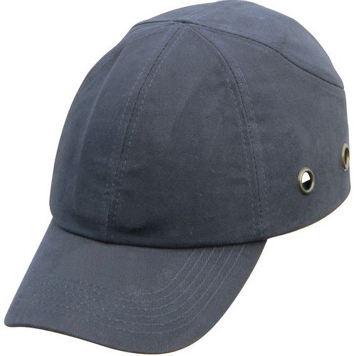 Taliaplast - Casquette anti-heurt Bleu marine - ABS - Norme EN 812 - Protection légère