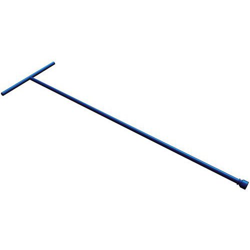 Taliaplast - Clé pour balise K5d - Acier Bleu - 2.14 kg - Voirie Robuste