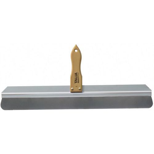 Taliaplast - Couteau à enduire coins arrondis inox - Lame 60cm - Finition professionnelle