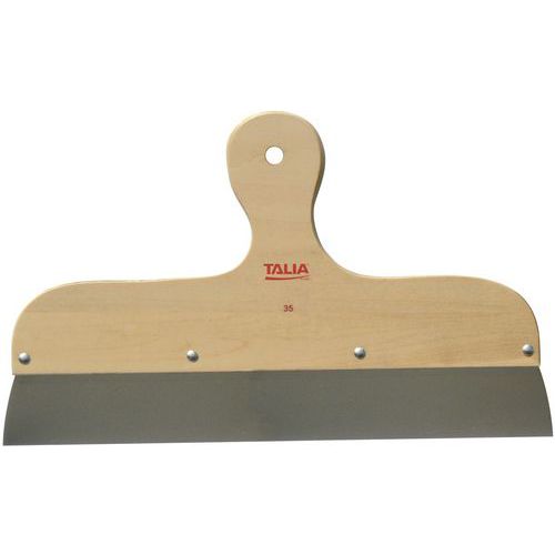 Taliaplast - Couteau à enduire inox - Lame 35cm - Finition professionnelle