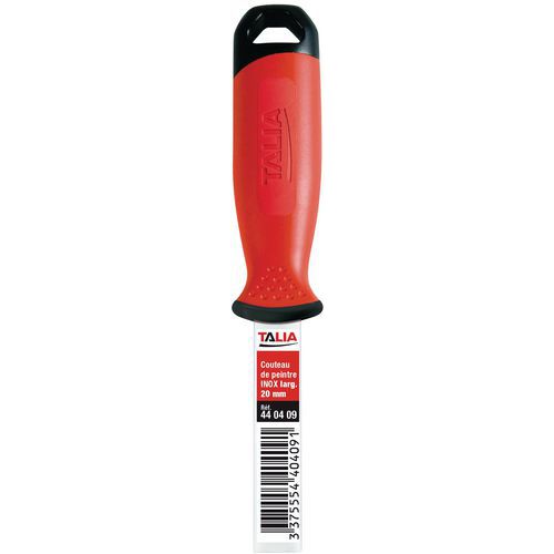 Taliaplast - Couteau à enduire américain inox - Lame 20mm - Finition parfaite