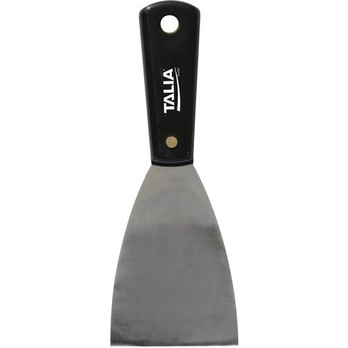 Taliaplast - Couteau à enduire américain inox - Lame 8cm - Finition professionnelle