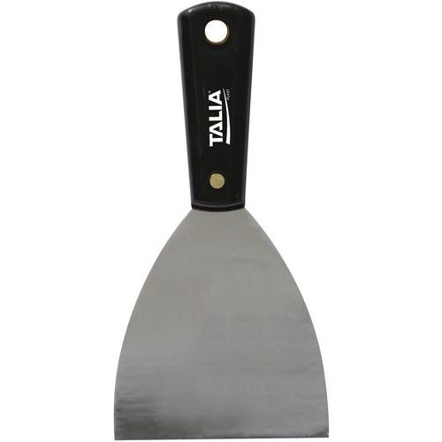 Taliaplast - Couteau à enduire américain inox - Lame 10cm - Finition professionnelle