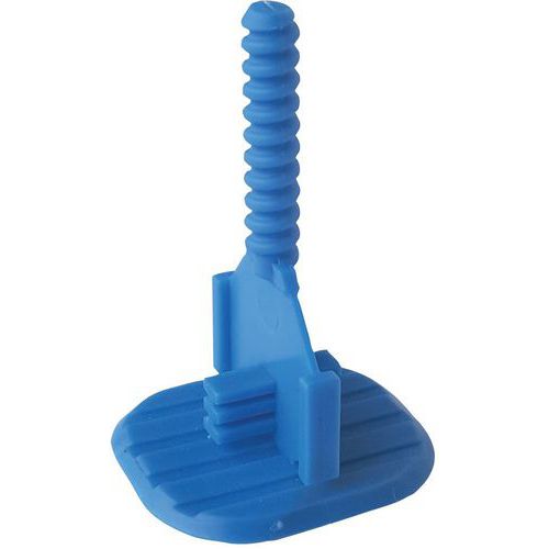 Taliaplast - Croisillon auto-nivelant en croix - Bleu - 2mm - Lot de 200 pièces - Finition parfaite