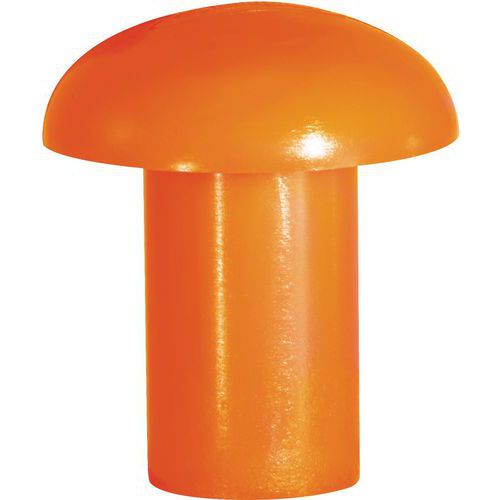 Embouts De Sécurité - Lot De 25 - Orange
