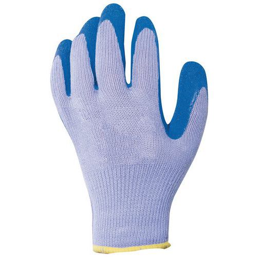 Taliaplast - Gants Latex Bleu Taille 10 - Qualité Supérieure BTP - Protection CE