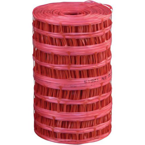 Taliaplast - Grillage Avertisseur Rouge - Usage Chantier - 1.82 kg - Sécurité Renforcée