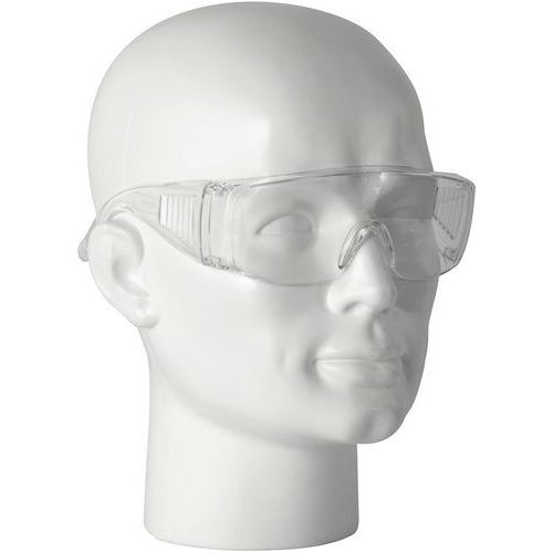 Taliaplast - Lunettes Visiteur Polycarbonate Incolore - Protection CE EN 166 - Transparent