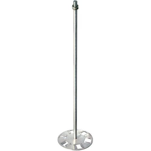Taliaplast - Malaxeur Disque Perforé Inox - Embout M14 - 600mm - Hélice 160mm - Accessoire Outillage Électroportatif