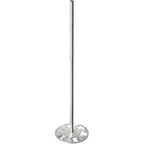 Taliaplast - Malaxeur Disque Perforé Inox - 600mm Arbre, 160mm Hélice - 0.8kg - Accessoire Outillage Électroportatif