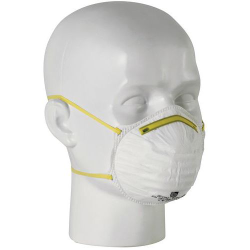 Taliaplast - Masque antipoussière FFP1 Blanc - Norme EN 149 - Protection Respiratoire CE
