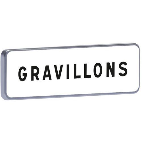 Panonceau M9 Gravillons - C1 - 700x200
