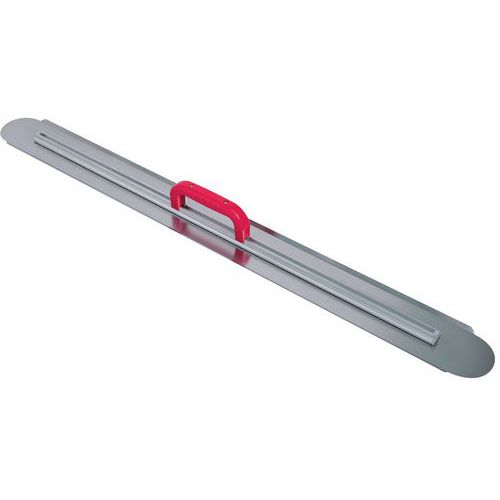 Taliaplast - Platoir chapiste inox double arrondi 90° - 120x10cm - Finition professionnelle