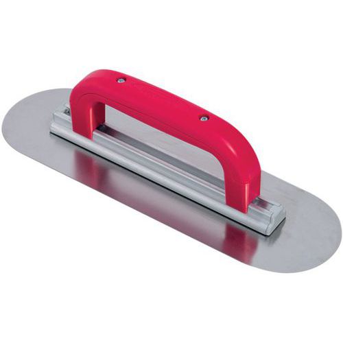 Taliaplast - Platoir Chapiste Inox Double Arrondi - 32x10cm - Finition Parfaite