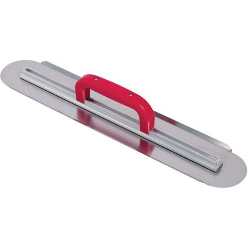 Taliaplast - Platoir chapiste double arrondi Super PRO 600mm - Finition professionnelle