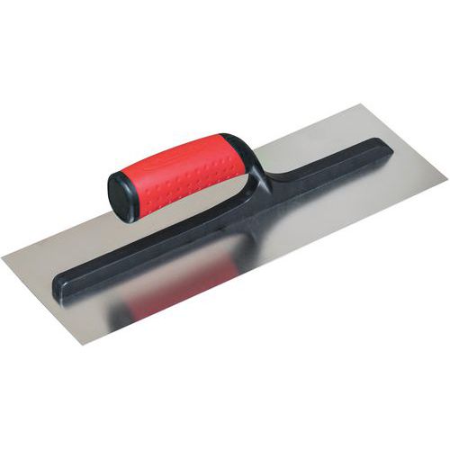 Lot de 4 - Platoir Lisse Inox - Monture Polyamide - 35x12cm