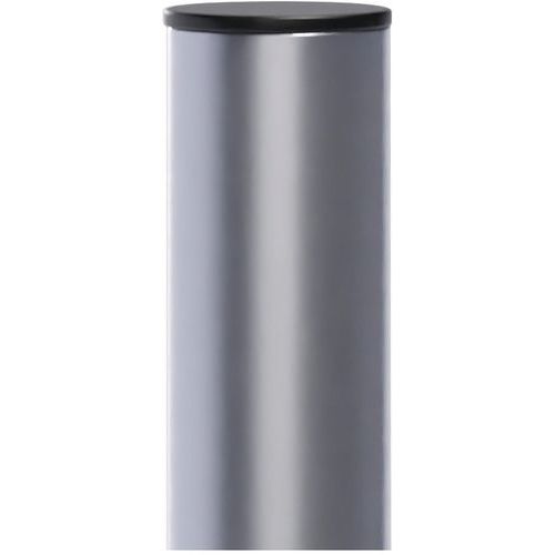 Taliaplast - Poteau Cylindrique Gris Ø60mm 2,5m - Usage Chantier - Signalisation Permanente