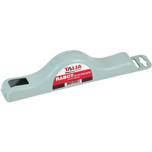 Taliaplast - Rabot pour plaque de plâtre - Lame 250 mm - Outillage à main professionnel